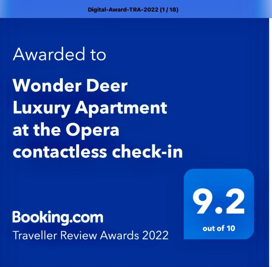 Wonder Deer Luxury Apartment At The Opera Self Check-In ブダペスト エクステリア 写真